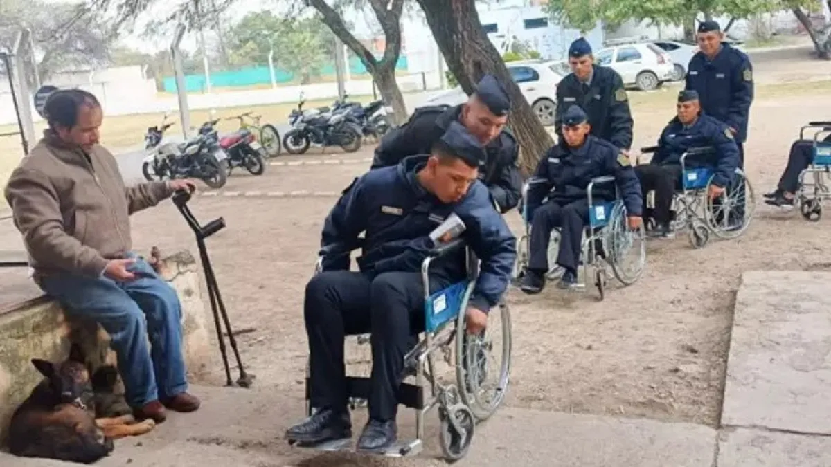 Policías - discapacidad