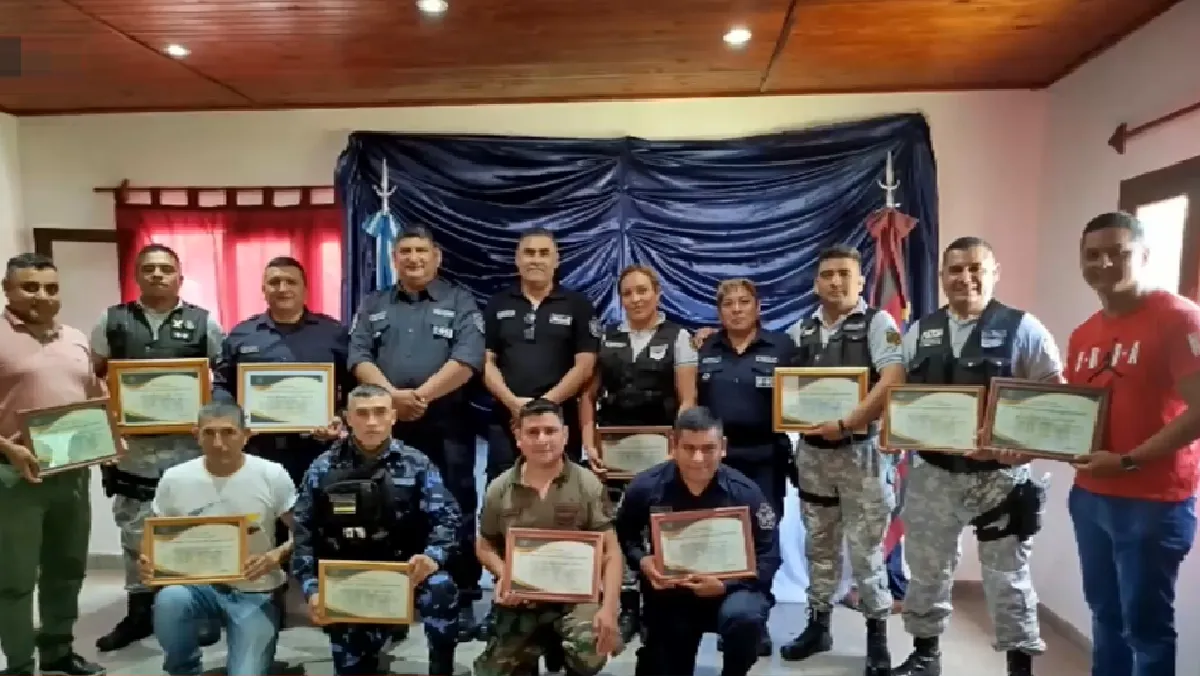 Policias reconocidos