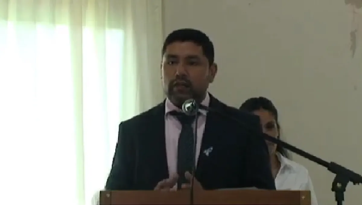 Emanuel Díaz, intendente de La Candelaria