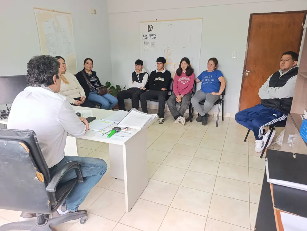 reunion con alumnos