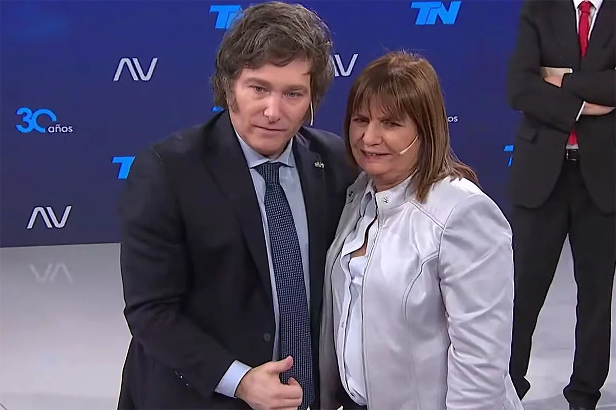 bullrich y Milei