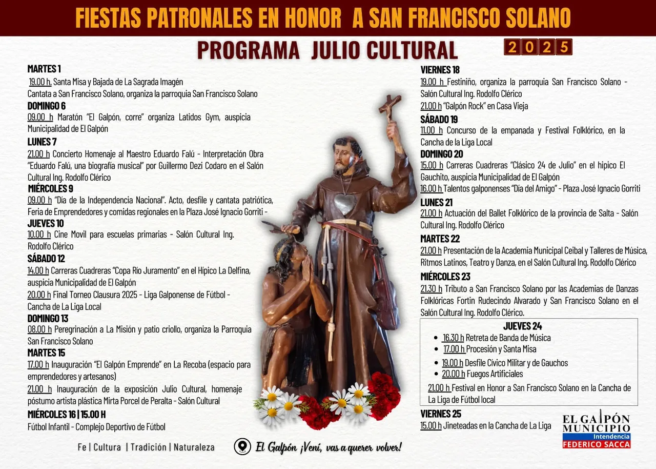 Programa Julio Cultural