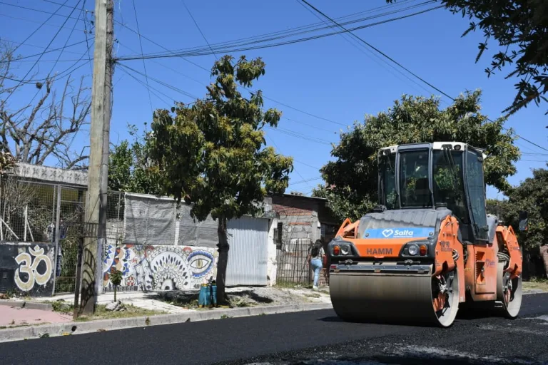 Pavimento barrio Salta
