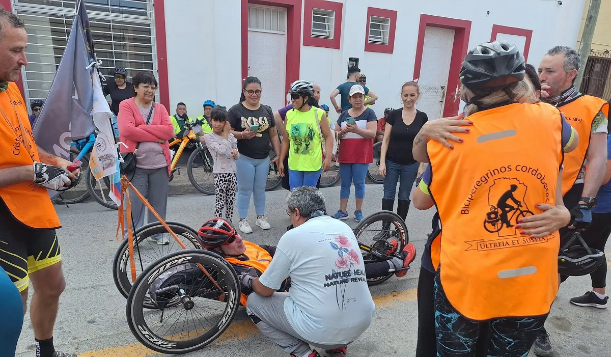 Peregrinos con discapacidad