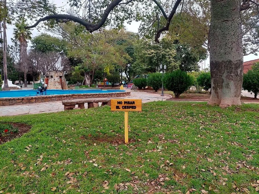 no pisar