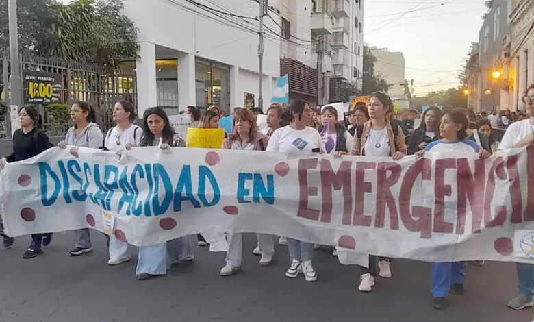 Marcha discapacidad