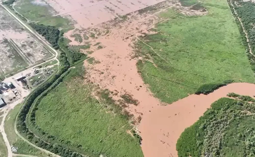 Desborde río Juramento La Ranchería