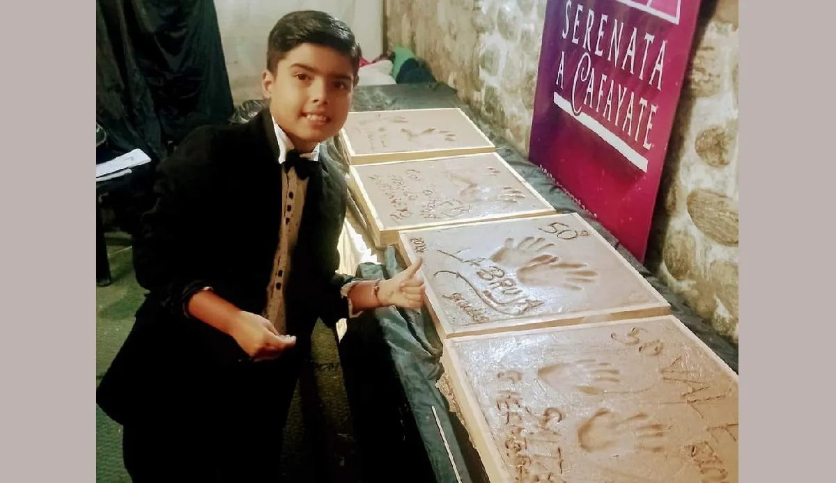 Valentín Ríos, el presentador de Joaquín V. González