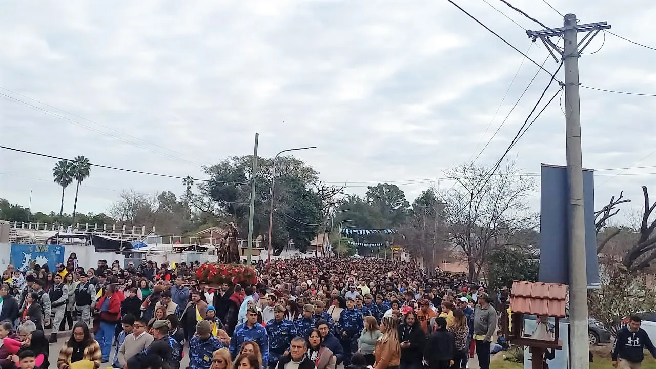 San Francisco en procesión