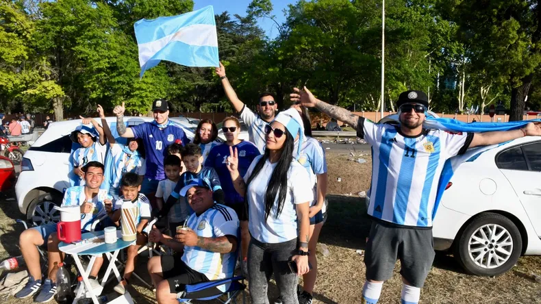 Festejo Argentina