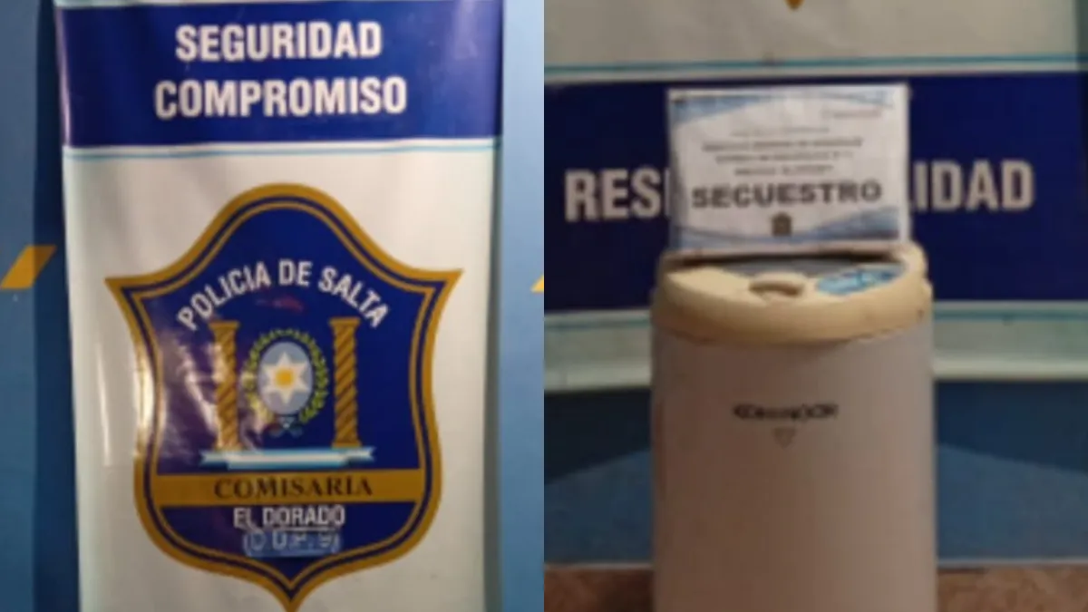 Robo secarropa