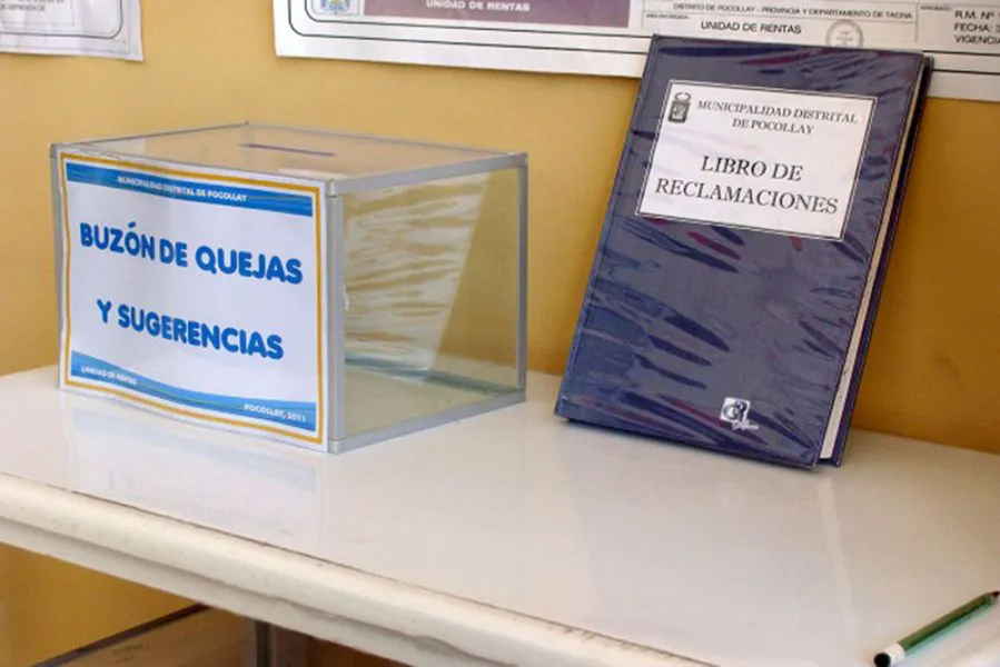 libro de quejas