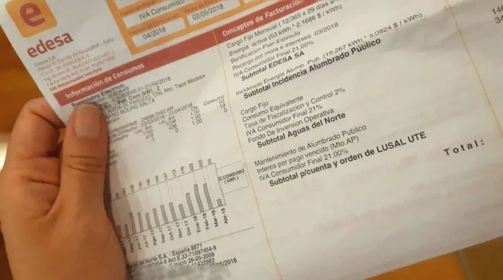 factura edesa luz