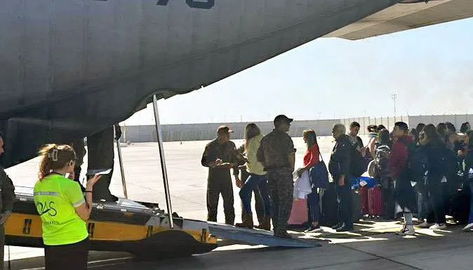 Argentinos repatriados