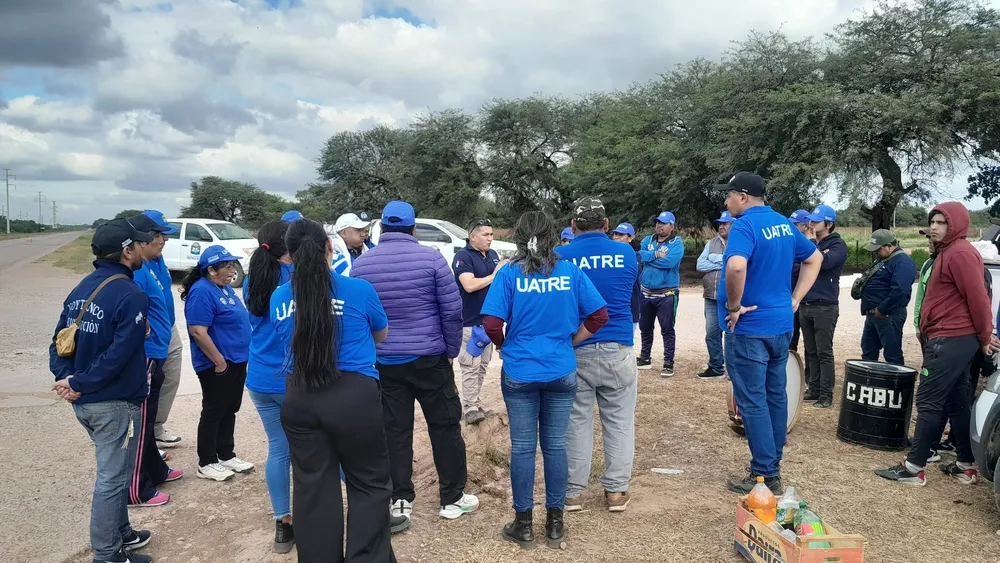 UATRE PROTESTA LA MORALEJA