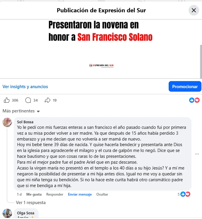 comentario