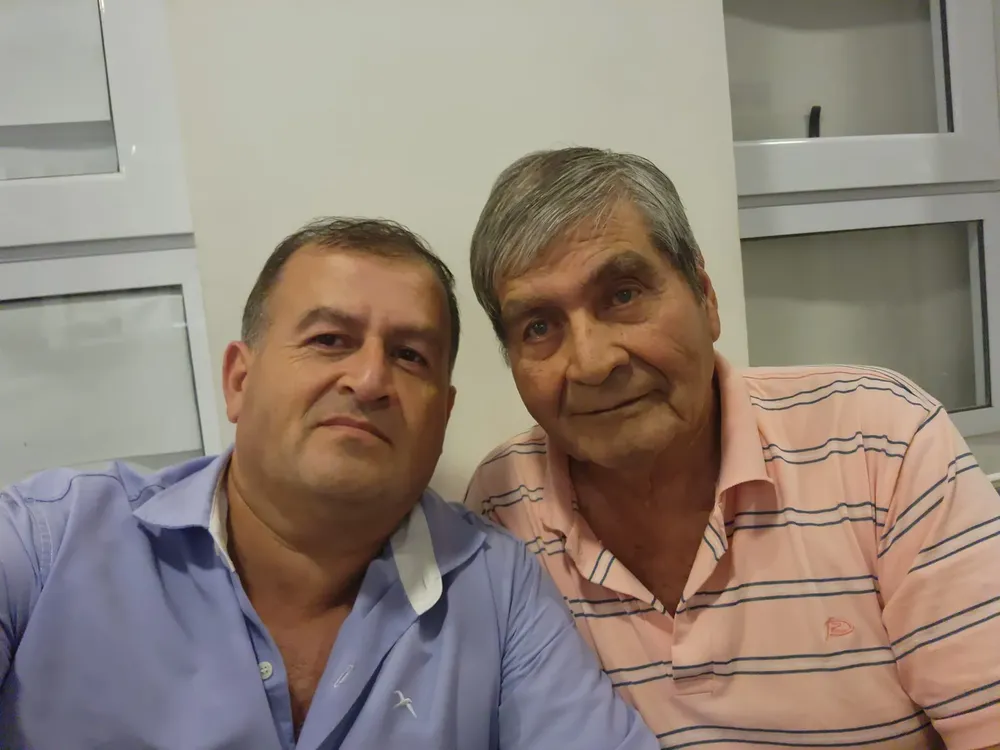 Roly Rojas despidió a su padre