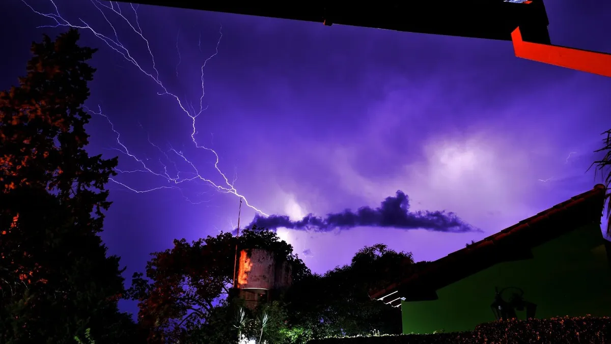 Tormenta en Metán PH Estani Born