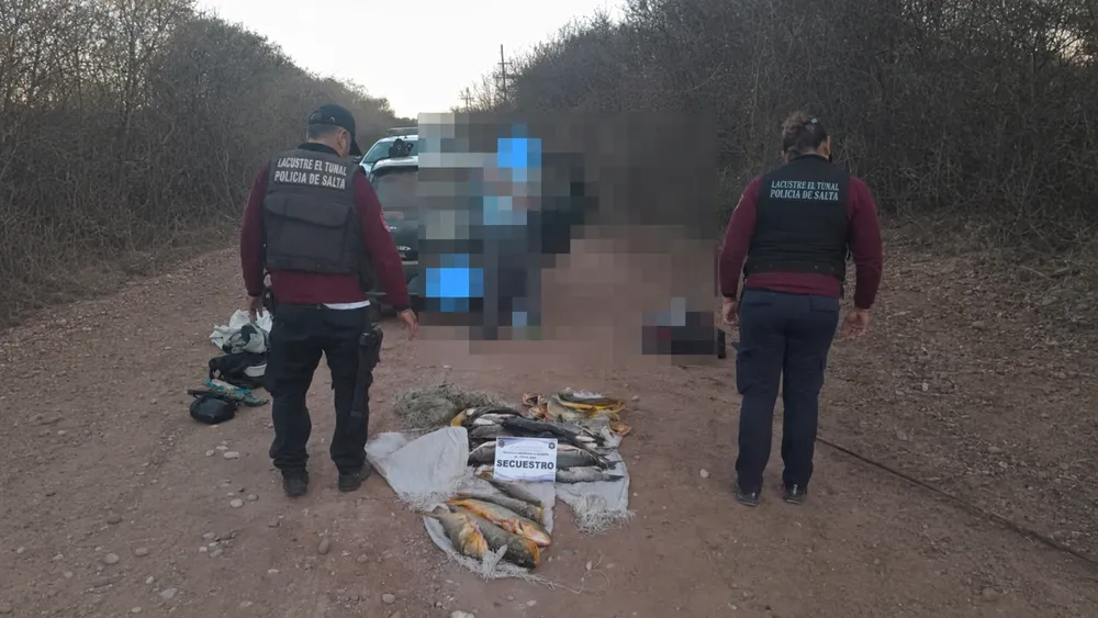 Peces ilegales - secuestro