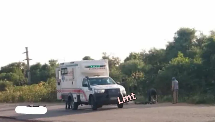 accidente ruta ambulancia