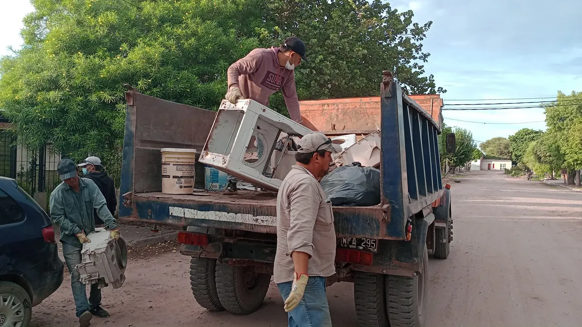 Operativo de descacharrado
