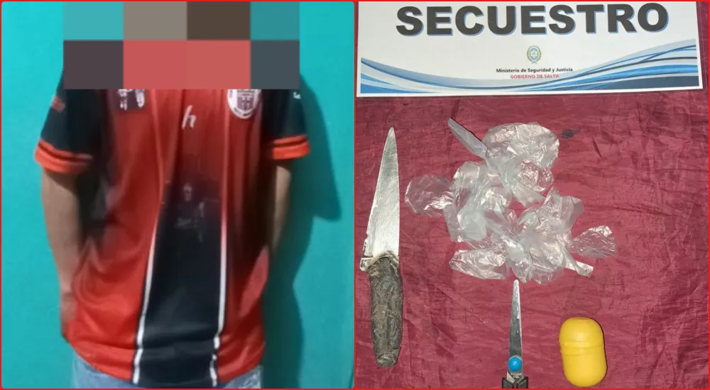 SECUESTRO DORGA COCAÍNA