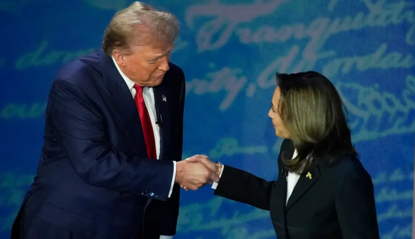 trump harris