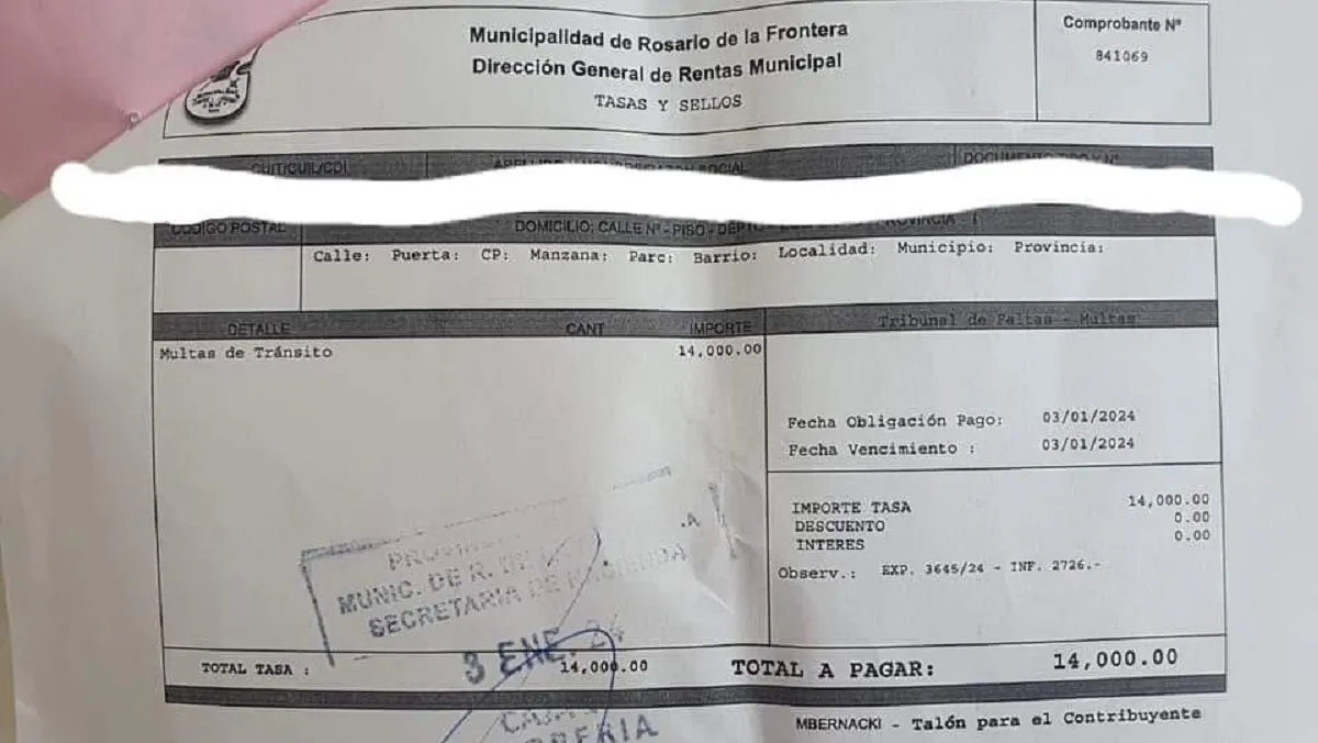 Multas - circular sin casco