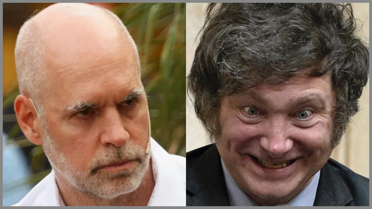 Larreta vs Milei