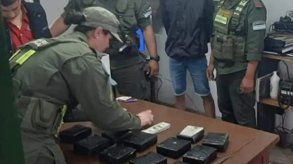 Secuestro de cocaína en Trancas