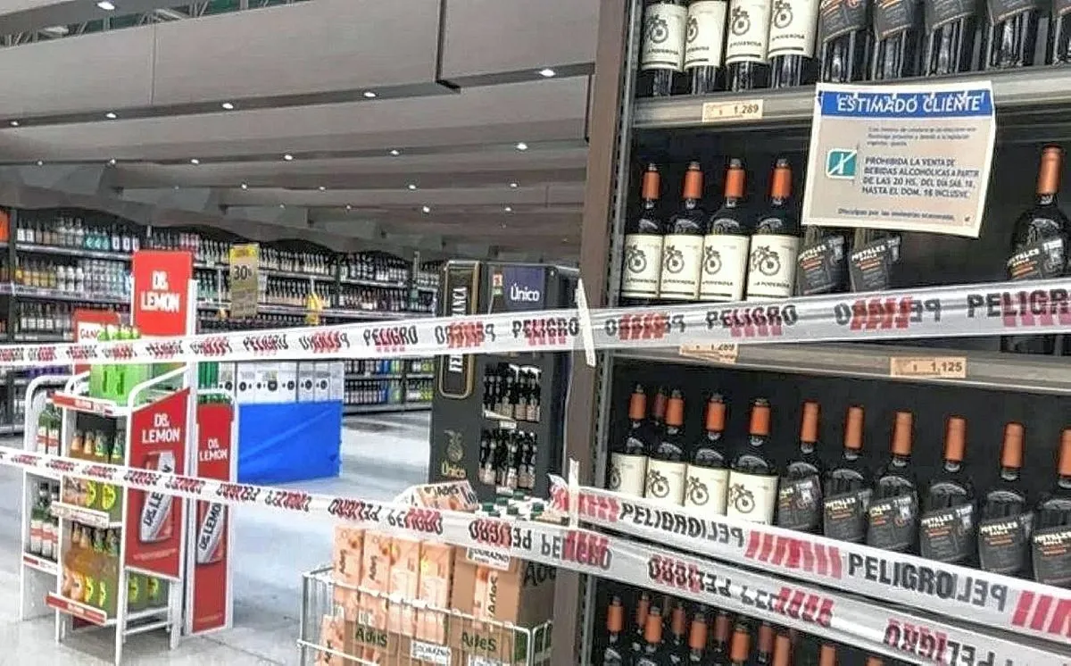 veda electoral bebida alcoho