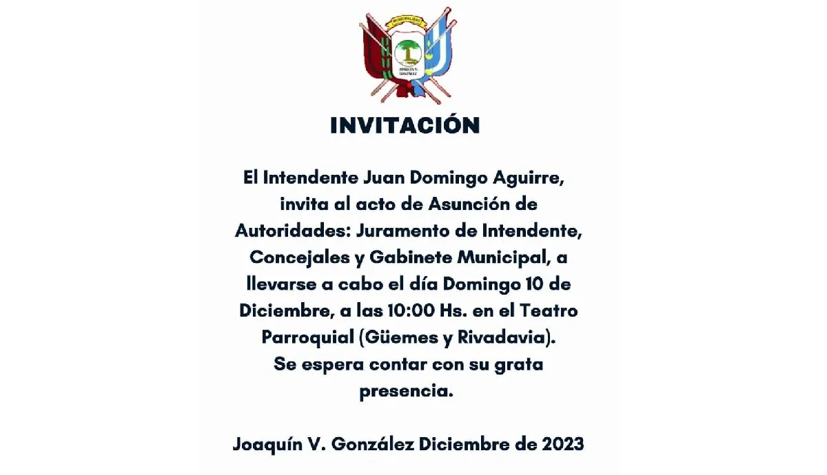 Invitación Juanilo
