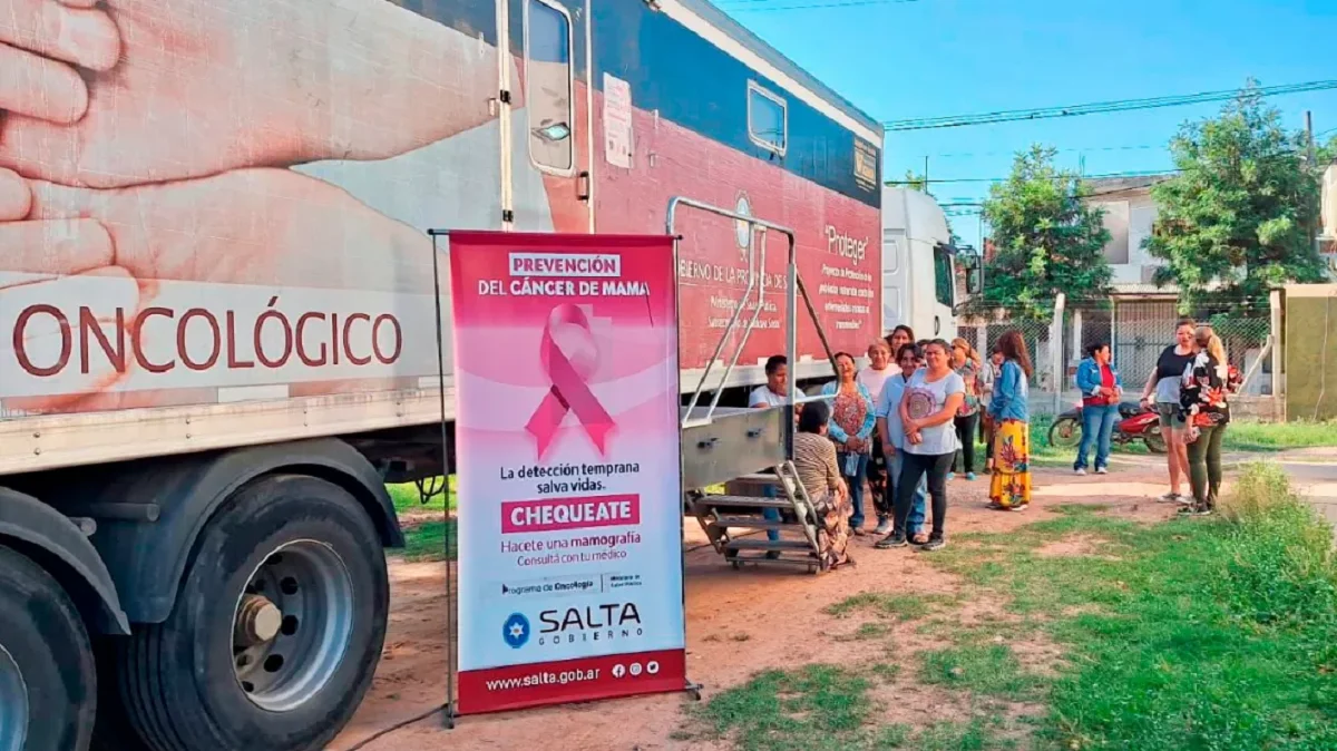 Camión oncologico