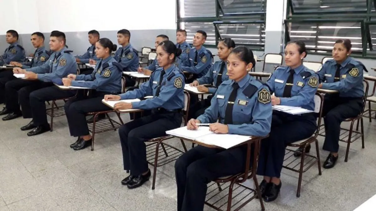Aspirantes de la Policía
