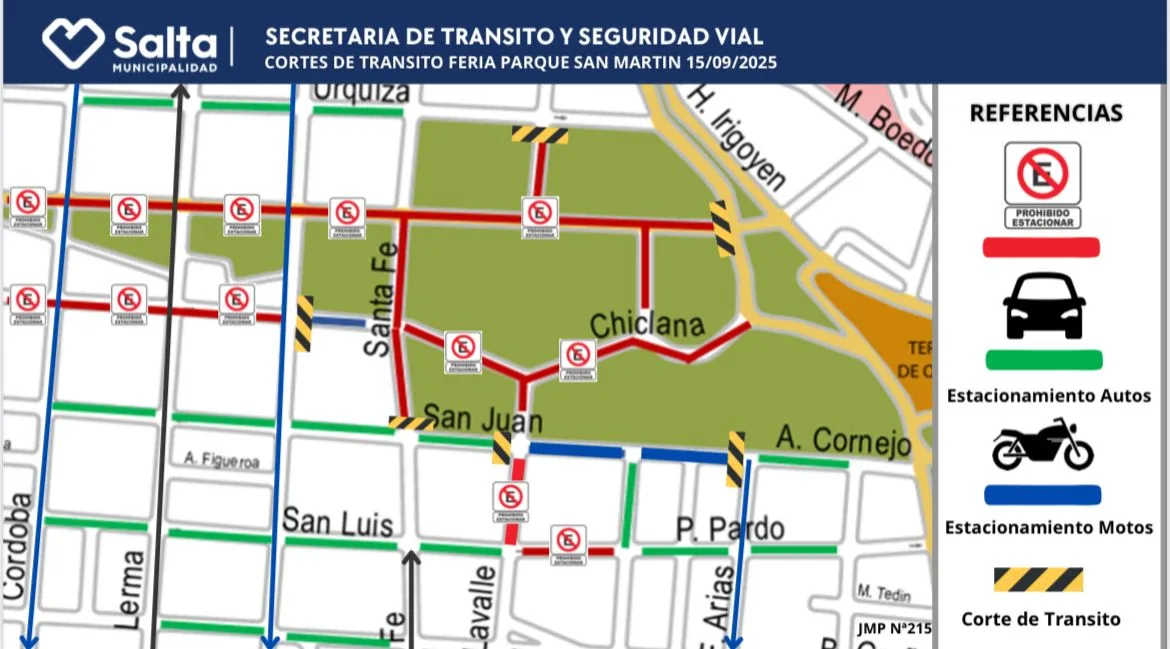 Mapa feria Milagro