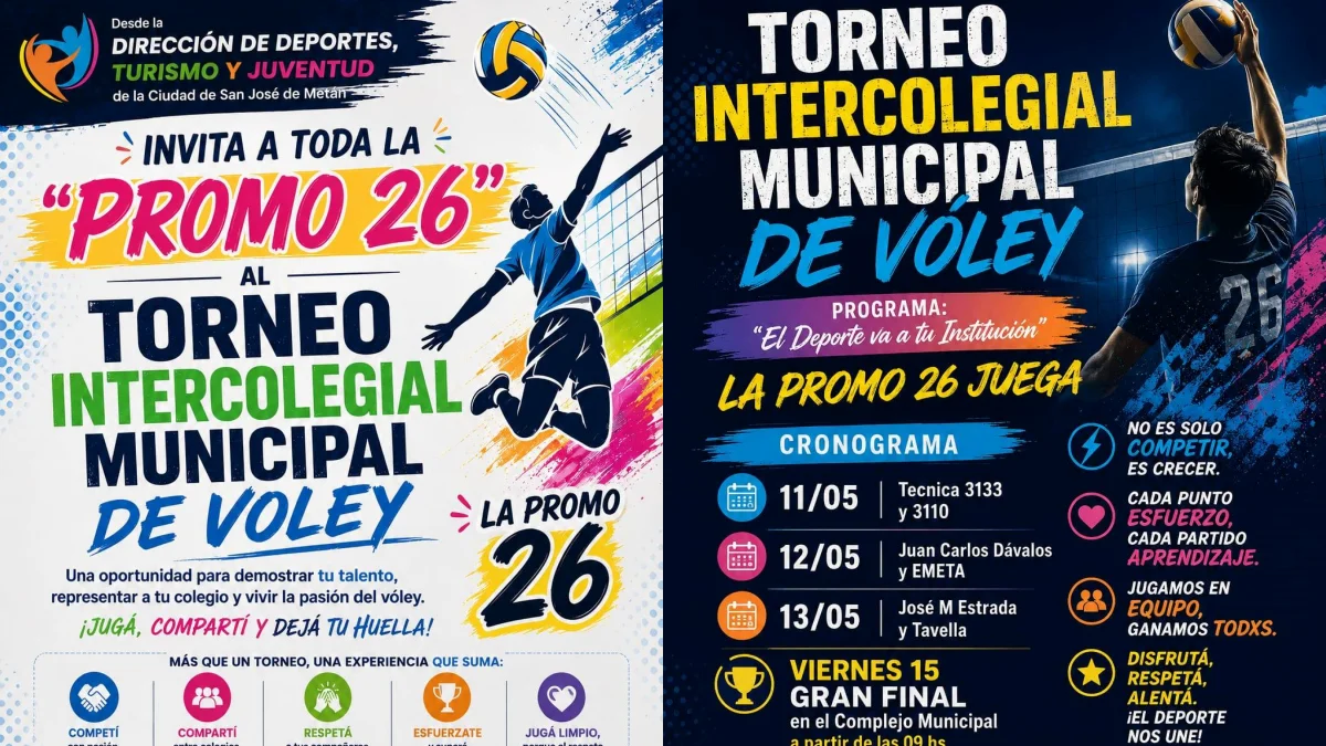 Flyer deporte