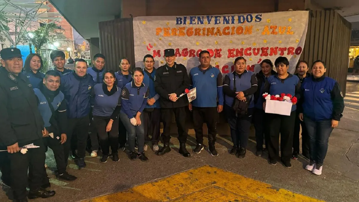 Policías peregrinos