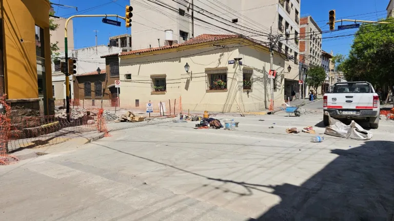 Pavimento ciudad Salta