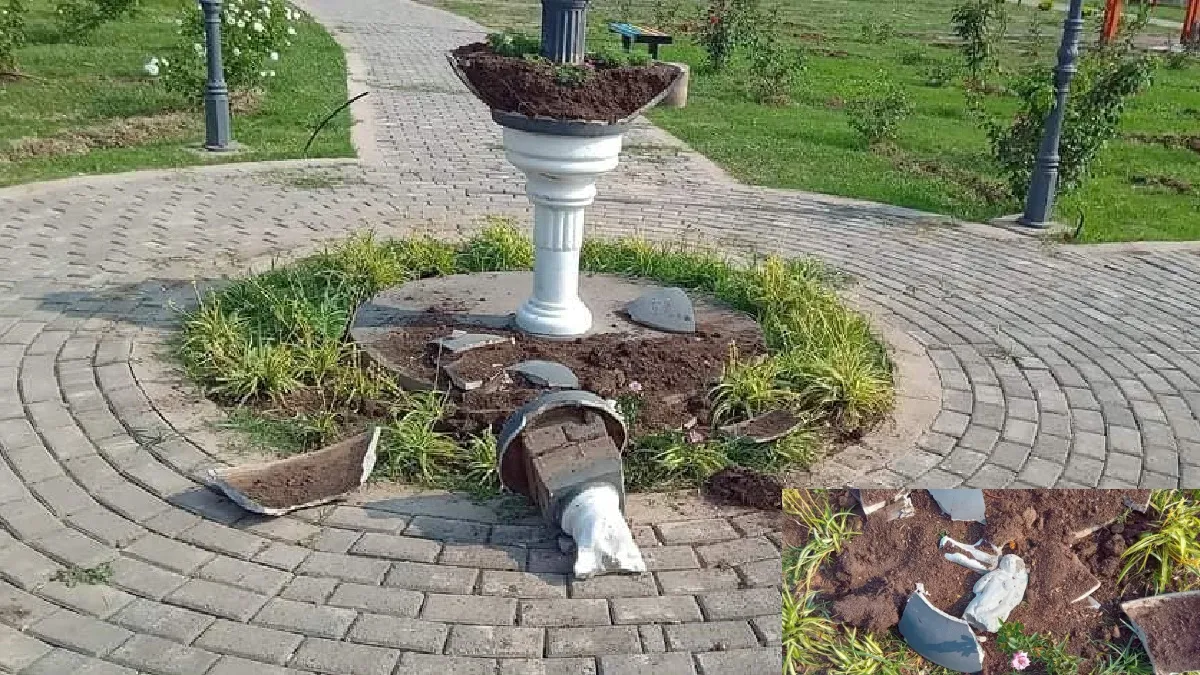 Actos vandálicos Las Lajitas