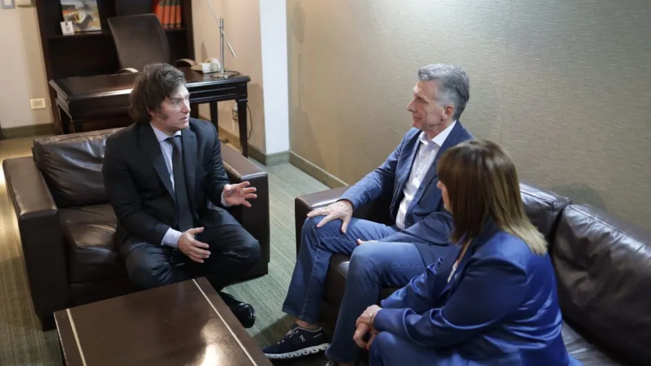 Macri y Milei
