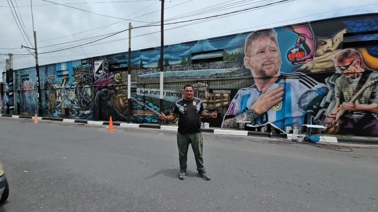 mural de Central Norte