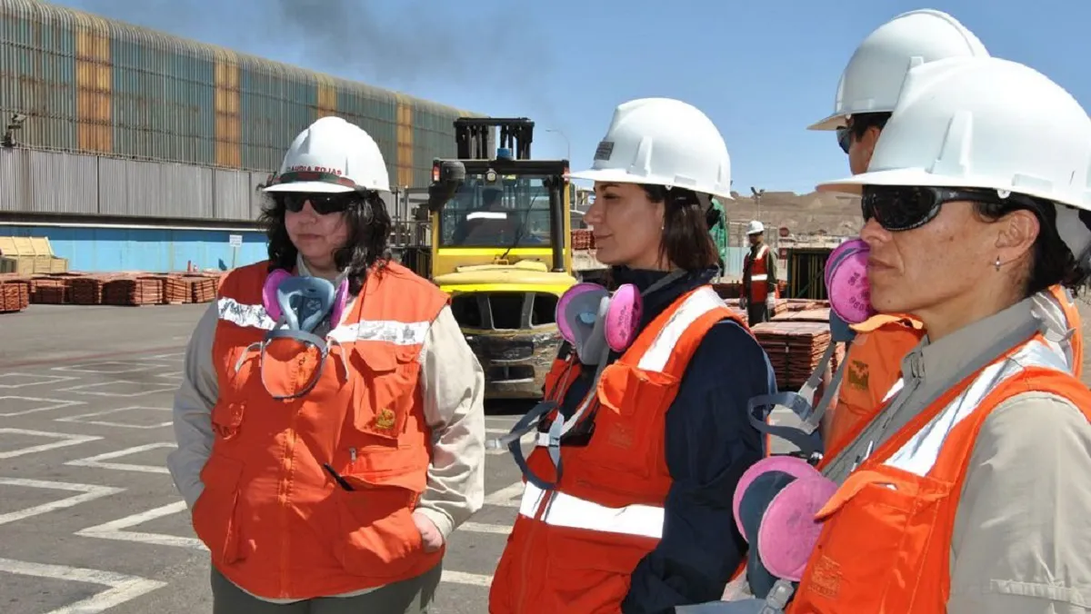 Mujeres mineras