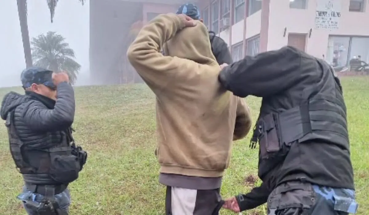 Detenido en la terminal