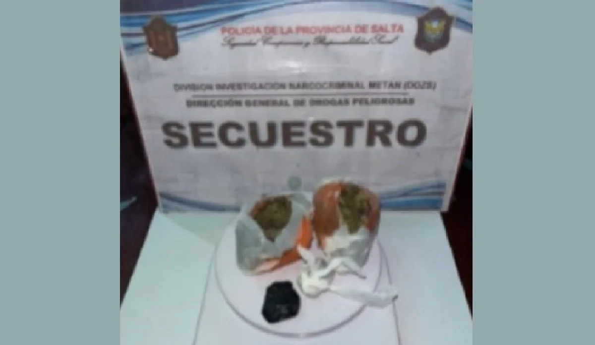 Secuestro droga