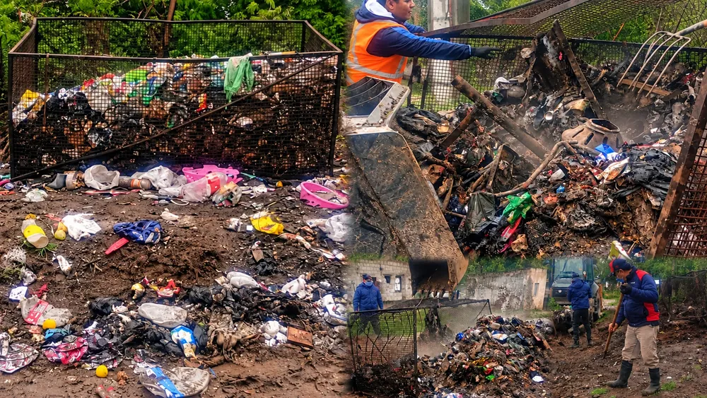 basura metán